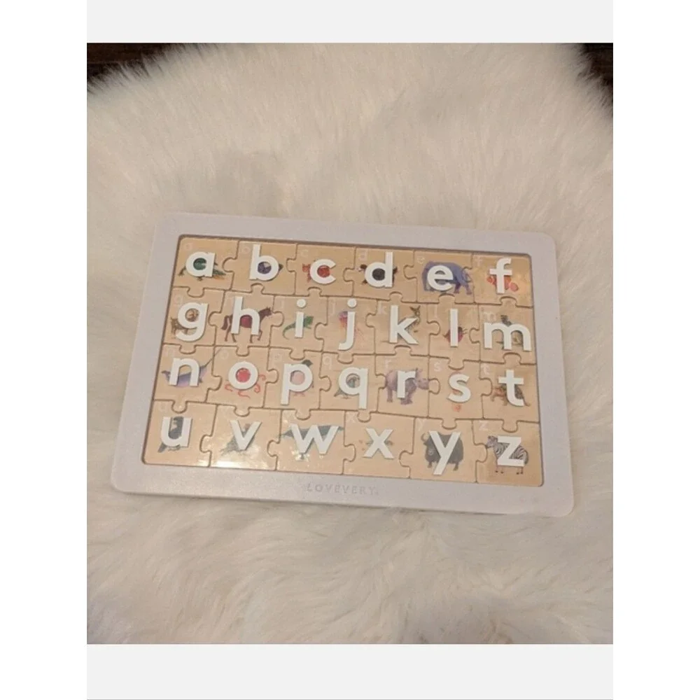 Lovevery letter sounds animal puzzle Storyteller phonics Alphabet Multicolor